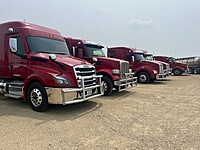 We have Spare, and New Trucks parked at the Shop
