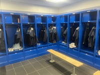 Amazing locker room