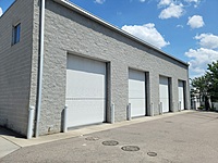 Entrance to the Commercial Vehicle shop
