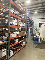 Our parts dept. supplies over 30 vans and several customer consignments with all the parts they need to keep their fleet up an running. 