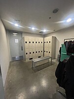 Locker room
