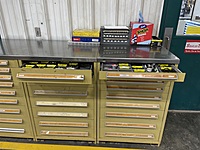 We take pride in organization and tool/part efficiency. This is just one example of how everyday items are made easily and readily available to our techs. 