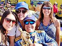 Fun times with Ron Capps at NHRA in Kent, WA