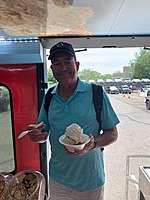 Our leader Paul Garavel and yes he loves ice cream! 