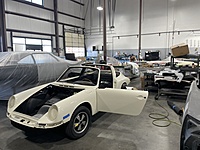Here's our Porsche 912 SWT restoration, currently getting the engine cleaned and ready for reinstall.