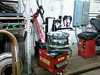 Tire mounting and Balancing machines