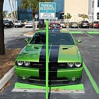 Nice one a green Vehicle