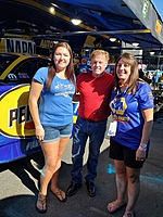 Chip Foose at NHRA in Las Vegas at Ron Capps tent area