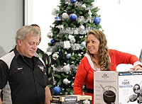 Our employee holiday luncheon and gift exchange