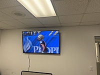 Added a 65 inch TV to the break room today!
