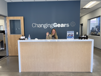 Our reception area - Welcome to ChangingGears!