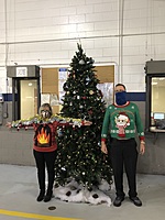 Ugly sweater contest!