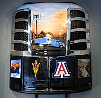 A "slightly customized" refrigeration unit designed for the Arizona market!