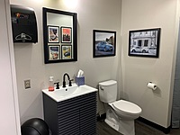 Front office bathroom