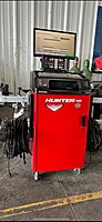 The Hunter Engineering Company makes some of the best wireless alignment machines for Medium and Heavy Duty truck applications. Ours is the WT300.