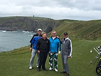 Old Head golf course Ireland with the boys.
