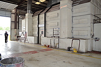 Paint booth- our onsite vendor uses this, we do not do in house body work