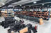 Parts Warehouse 50,000 Square feet