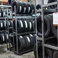 Tires, Parts - $6M worth of parts - we like to get the cars in and out fast.