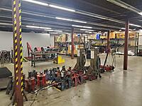 Large shop tool area.
