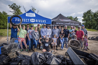 Protect Our Rivers 2023 river clean up. 
