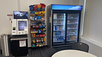 Vending machines in break room