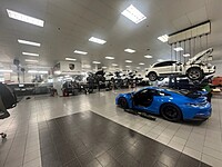 Porsche Dallas shop