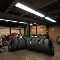 Tire room