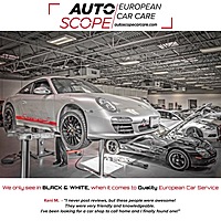 Working on a Porsche at Autoscope European Car Care , Dallas-Park Cities 