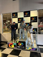 Our team enjoyed racing go-karts together this past weekend!