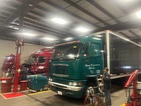 Some trucks getting serviced in Westfield