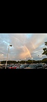 Double Rainbow over the Honda Store today.