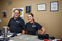 Our Friendly Office Staff is here to help the customer but most of all SUPPORT OUR TECHS. 