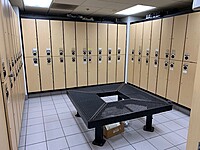 Men's locker room