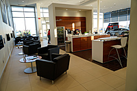 BMW Customer Lounge.