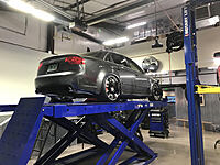 RS4 getting trued up!
