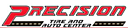 Precision Tire and Auto Center logo