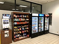 Vending area.