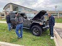 EV recreation vehicles like this Jeep are growing in popularity. MCCC's EV curriculum will focus on EV fundamentals and repair.  Support systems like EV charging system maintenance and repair will also be featured and available to students.