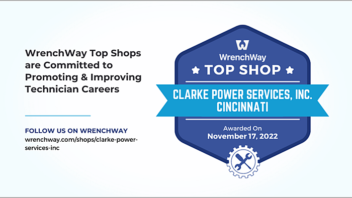 Clarke Power Services, Inc. - Cincinnati post