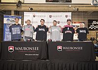 Waubonsee's Automotive Signing Day- We welcome students that pledge to our program and working in the automotive field.