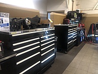Built-in tool boxes