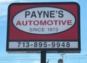 Payne's Automotive logo
