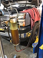 BG fuel injection system cleaning