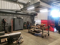 Fab/welding area