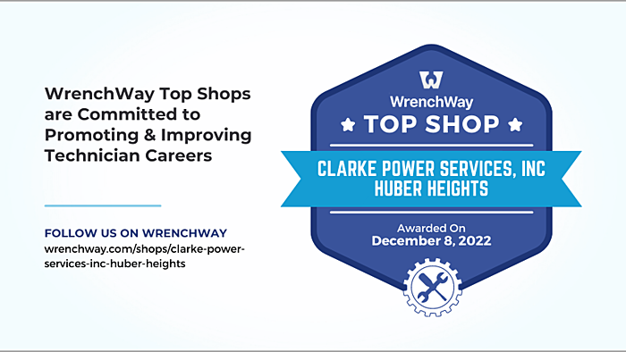 Clarke Power Services, Inc - Huber Heights post