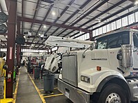 Lower Shop - Heavy duty truck repairs including all types of engine and transmission repairs.
