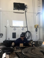 Reyes installing a TriPac APU