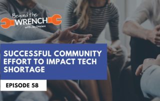 beyond the wrench episode 58 where we discuss successful community effort to impact the tech shortage