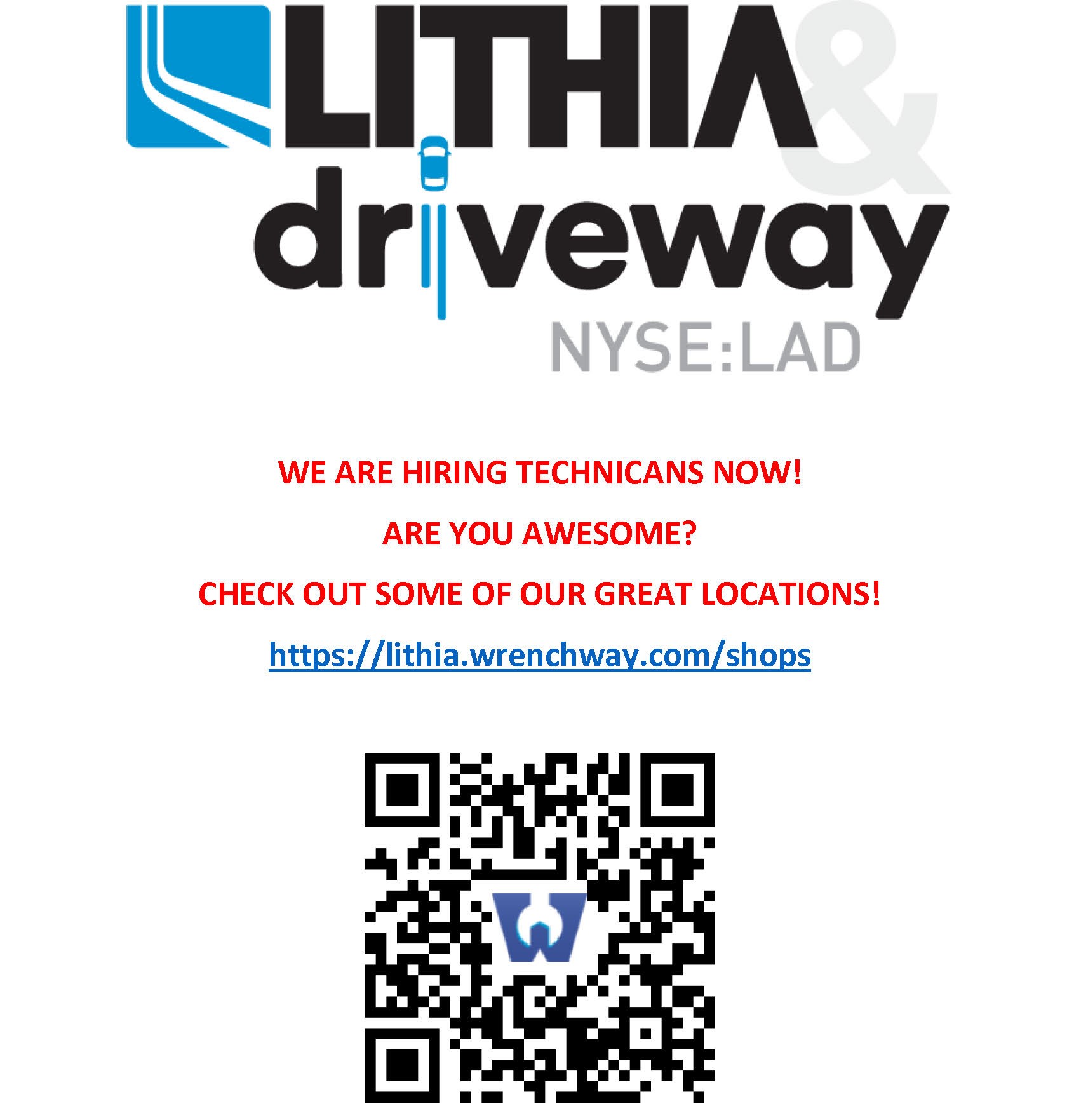 Lithia Motors Flyer